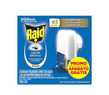 raid electrico liquido